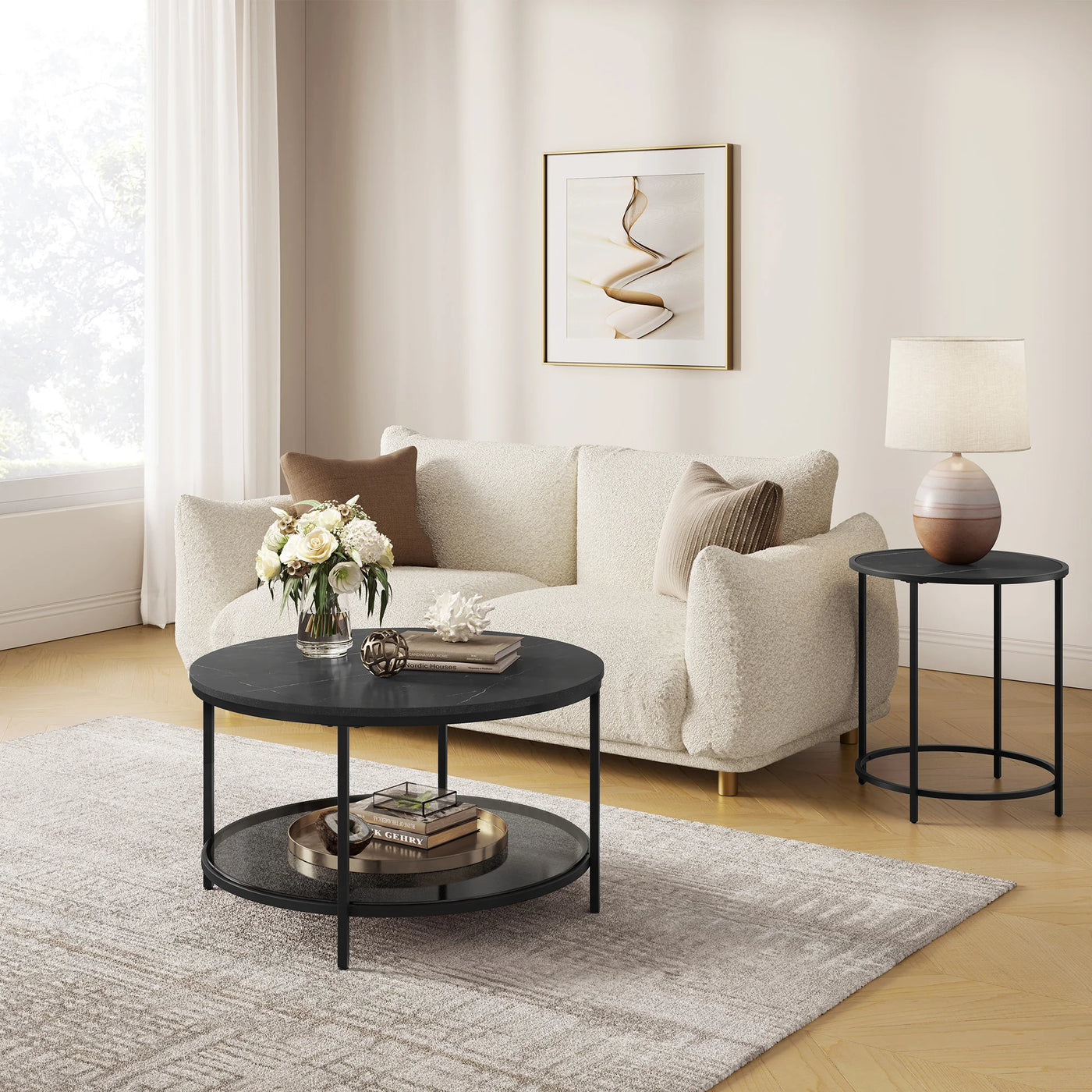 Coffee table living room table sofa table for living room with glass top