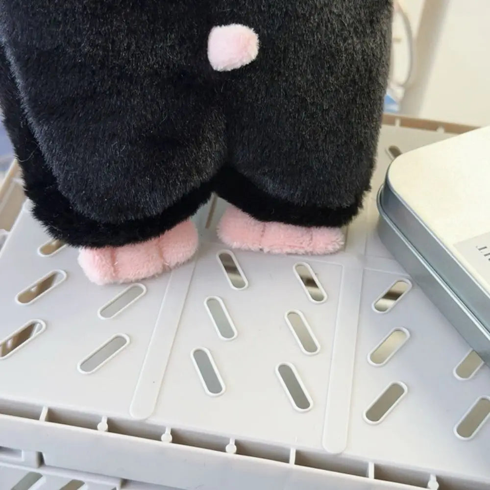 3D Mole Pencil Case Plush Cute Stationery Storage Bag Large Capacity Dirty Resistant Stationery Case Middle School Student
