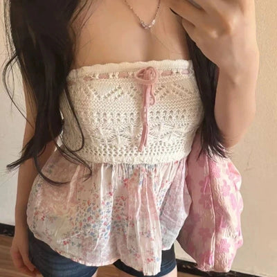 Front Gathered Tank Top
