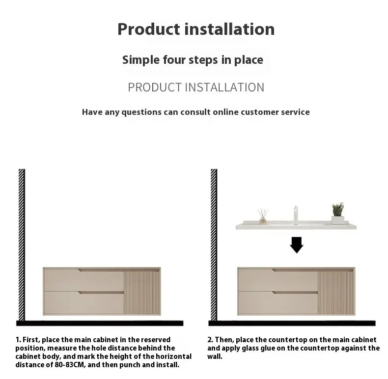 Furniture Basin Combination Bathroom Cabinet Modern Sink Washbasin Minimalist Bathroom Cabinet Washbasin Home Furniture