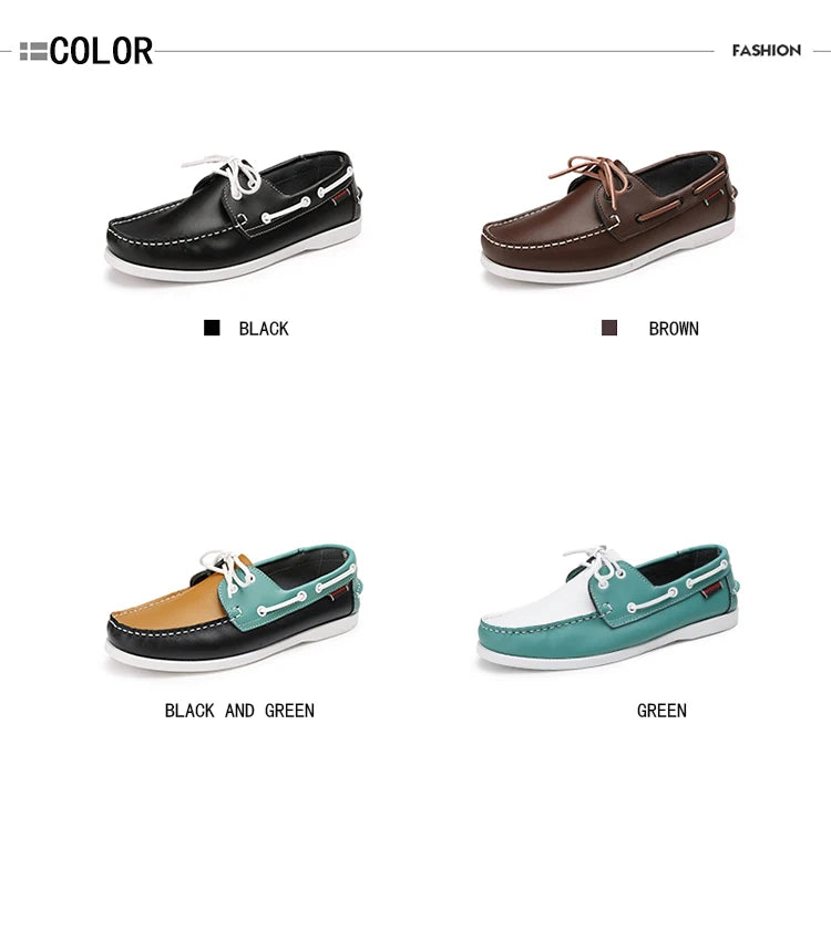 2025 New  Loafers Men  Sneakers Driving Shoes Casual Men Shoes  Footwear Docksides Classic Boat Shoes