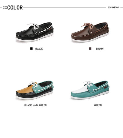 2025 New  Loafers Men  Sneakers Driving Shoes Casual Men Shoes  Footwear Docksides Classic Boat Shoes
