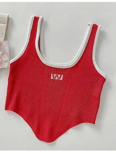 Irregular Crop Top