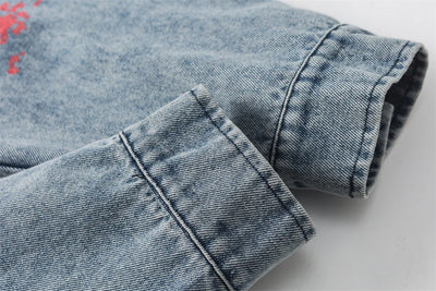 Women's Denim Jacket Lady Cowboy Jeans Jackets Women Outdoor Women's Clothing Novelties Sales Trend 2024 Female Cowgirl Clothes