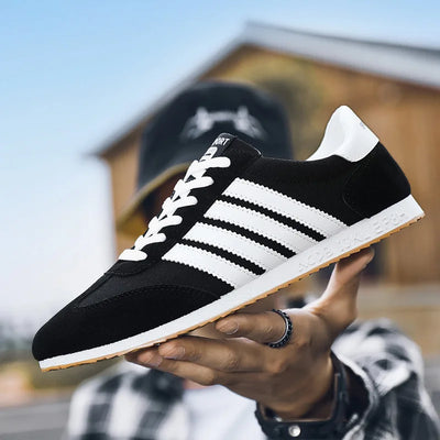 Men Mesh Casual Sports Shoes Spring and Autumn New Fashion Casual Forrest Gump Versatile Lace Up Student Running Shoes