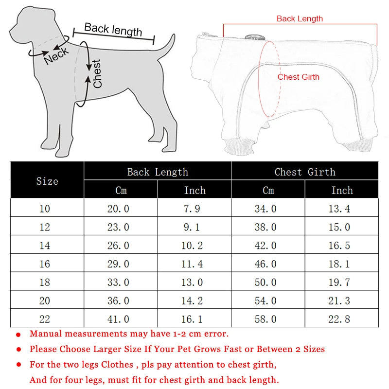 Pet Dog Cozy Clothes For Small Medium Dogs Cats Winter Windproof Puppy Reflective Cozy Jacket Coat Bulldog French Pug Jumpsuit