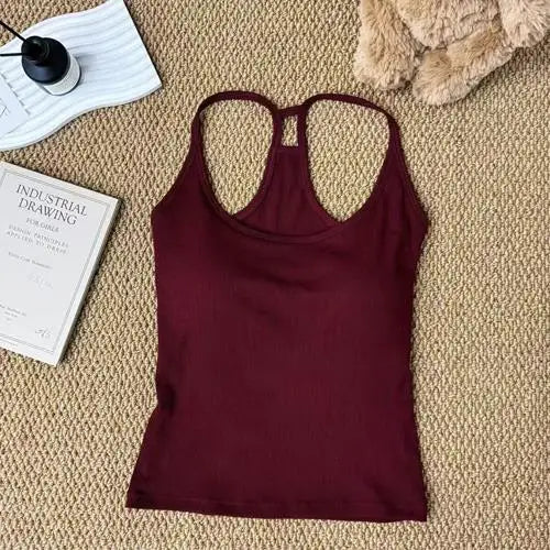 Backless Strap Vest Top