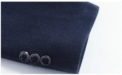 New Men Business Casual Woolen Blazers Jackets Suits Coats Woolen Blends Male Autumn Slim Fit Blazers Suits Coats Mens Clothing
