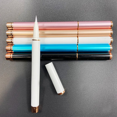 2 in 1 Lash Glue & Eyeliner Waterproof Long Lasting self adhesive Glue False Eyelashes Black Liquid Eyeliner Glue Pen