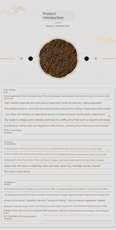 [Yuan · Agilawood Stick] Hainan Agarwood For Home Indoor Natural Aromatherapy Sleep Aid Buddha Worship Purification Air 250G