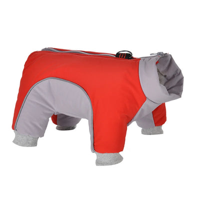 Pet Dog Cozy Clothes For Small Medium Dogs Cats Winter Windproof Puppy Reflective Cozy Jacket Coat Bulldog French Pug Jumpsuit