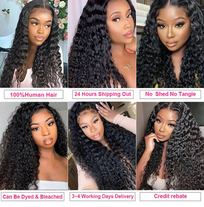 100% Unprocessed Malaysian Remy Human Hair Weave Extensions Wet and Wavy Hair Bundles cheveux humain 12A Water Wave Bundle Deals