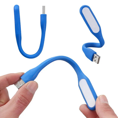 1 PCS Mini 5V USB LED Light Portable Eye Protection Night Lights Bendable Table Lamps Reading Lamp For Power Bank Laptop