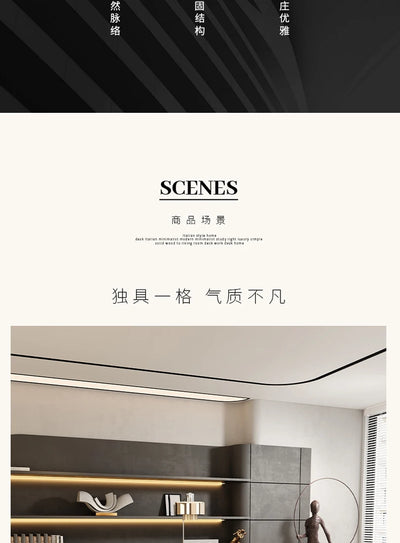 Asthetic Manager Executive Desk Modern Luxury Designer Workstation Office Table Conference Black Mesa De Escritorio Home Office