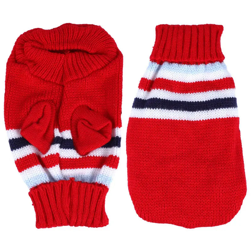 Cat Clothes Gatos Sweater Pet Dog Clothing for Small Medium Puppy  Dogs Cats Winter Warm Coat Teddy Pug  Jacket Soft Vest New
