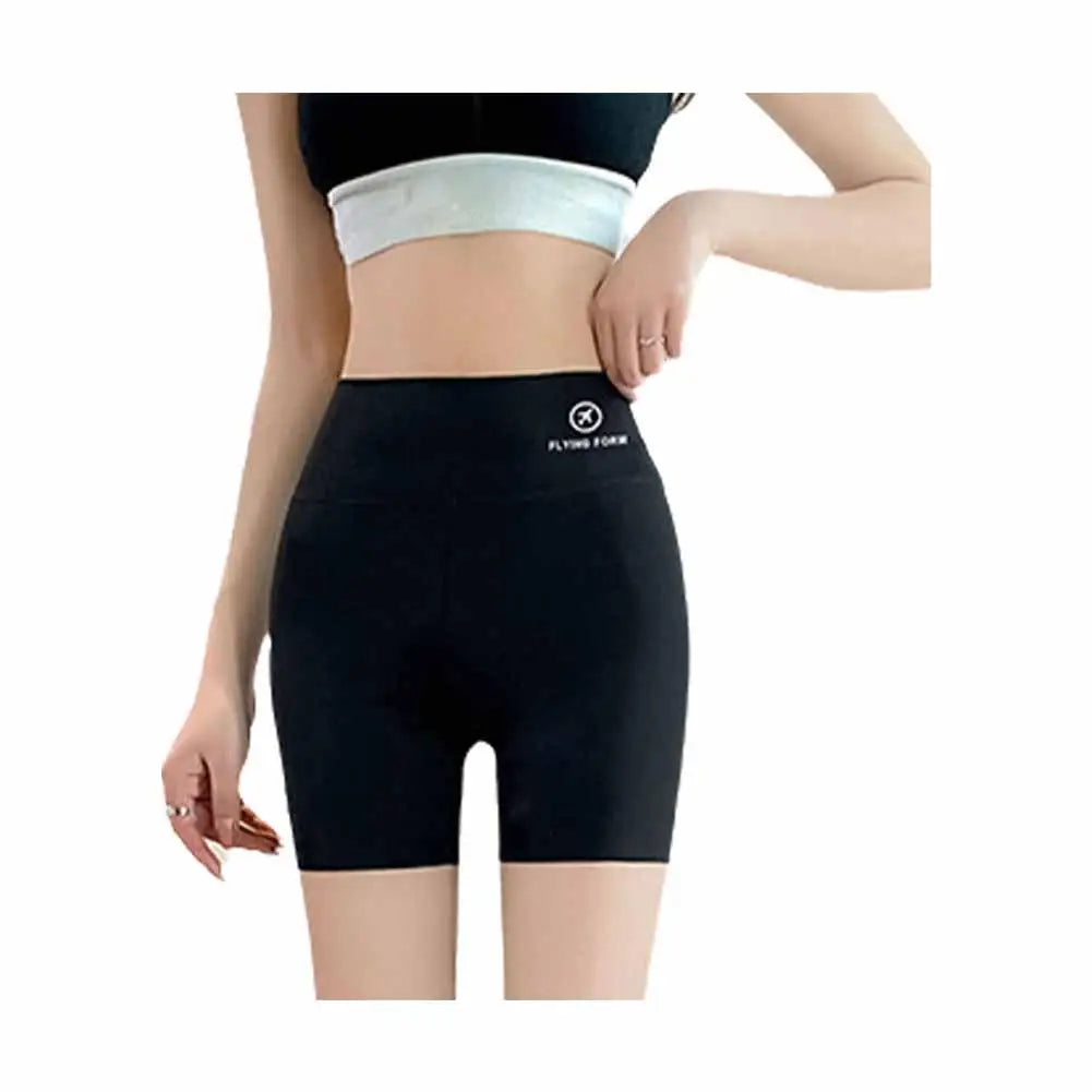 Yoga Shorts Women Fitness Shorts Ice Silk Breathable Running Cycling Shorts Leggings High Waist Hip Lifting Pants Gym Shorts