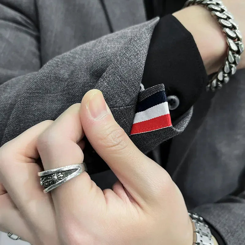 High-Quality Two-Piece Groom Wedding Suit Business Casual Banquet Costume for Men Luxury Ensemble with Trousers
