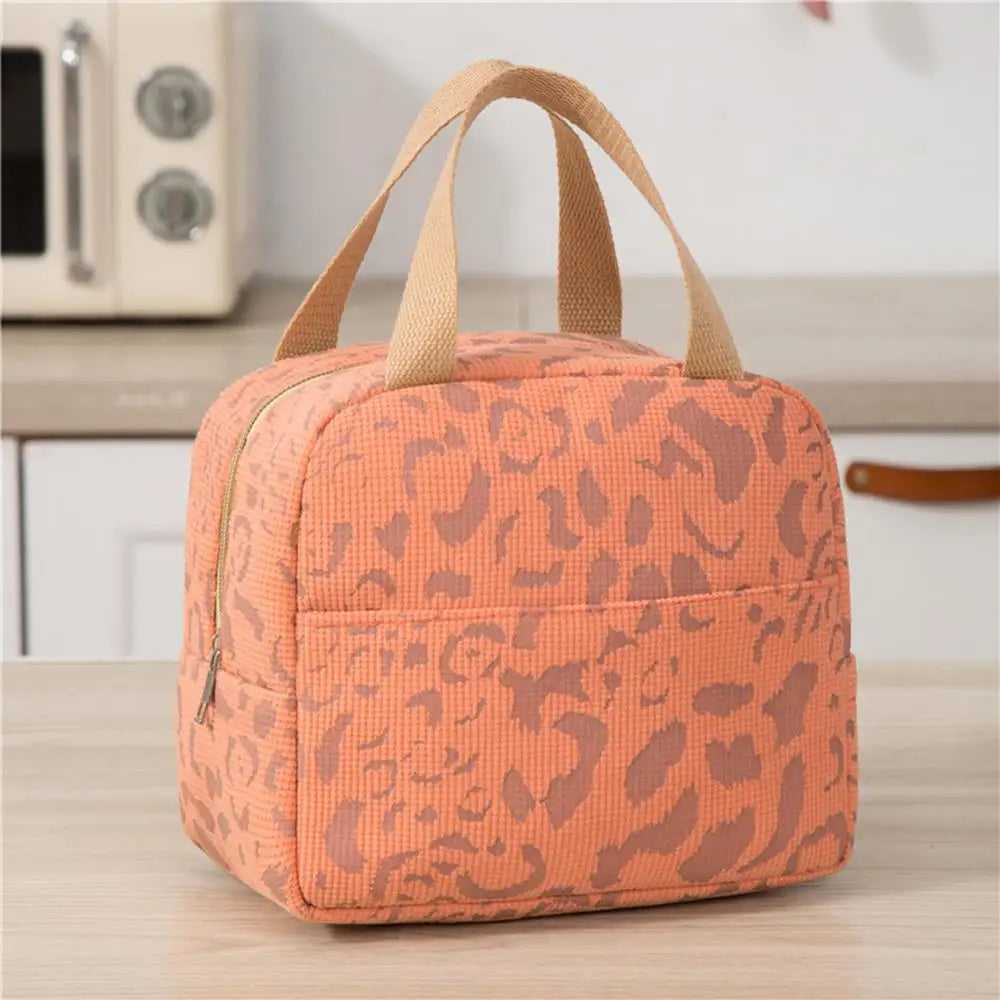 Portable Thermal Lunch Bag Girls Food Box Durable Waterproof Office Cooler Lunch Box Ice Insulated Case Picnic Camping Ins Bag