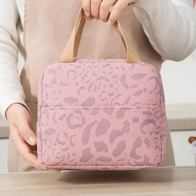 Portable Thermal Lunch Bag Girls Food Box Durable Waterproof Office Cooler Lunch Box Ice Insulated Case Picnic Camping Ins Bag