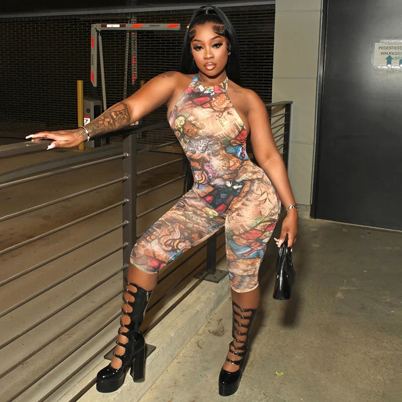 Printed Jumpsuit