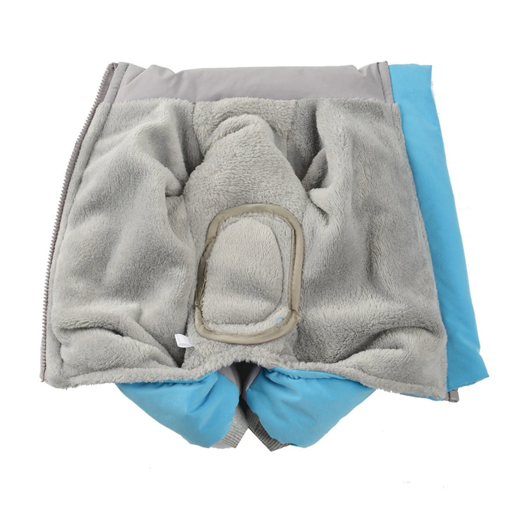 Pet Dog Cozy Clothes For Small Medium Dogs Cats Winter Windproof Puppy Reflective Cozy Jacket Coat Bulldog French Pug Jumpsuit