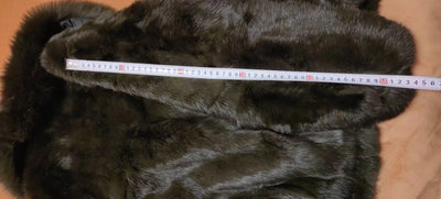 Real Rabbit Fur Coat Women Autumn Winter Short Jacket Thick Warm New Fashion Fox Fur Collar Elegant Female Warm Outerwear