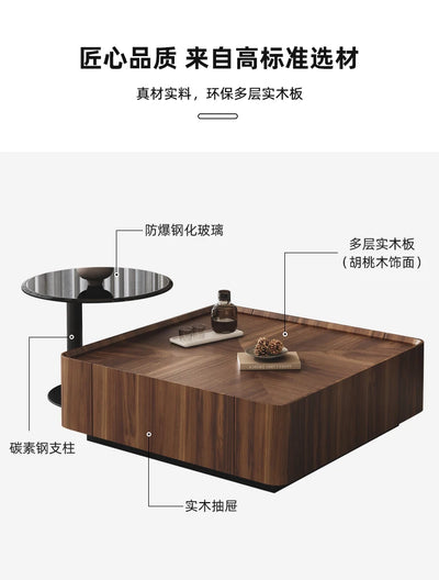 Nordic Furniture Small Table Living Room Corner Tables Aesthetic Home Center Hospitality Side Coffee Tisch Tavolo Salotto Luxury