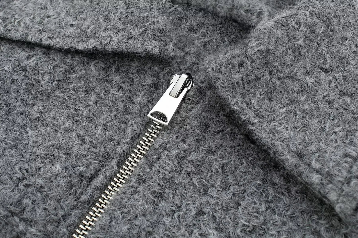 TRAFZA Women Vintage Casual Chic Solid Jackets Turn-down Collar Pockets Zipper Long Sleeve Coats Female Fashion 2024 Spring Coat