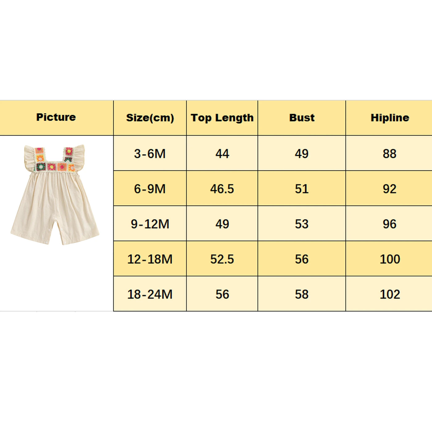 Infant Baby Girl Summer Romper Retro Ethnic Style Fly Sleeve Square Neck Floral Embroidery Wide Leg Shorts Jumpsuit Playsuit