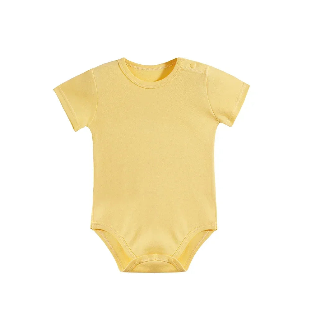INSULAR Baby Cotton Rompers Infant Soft Jumpsuit Newborn Comfortable Bodysuits Kids Triangle Climbing Clothes Short Long Sleeves