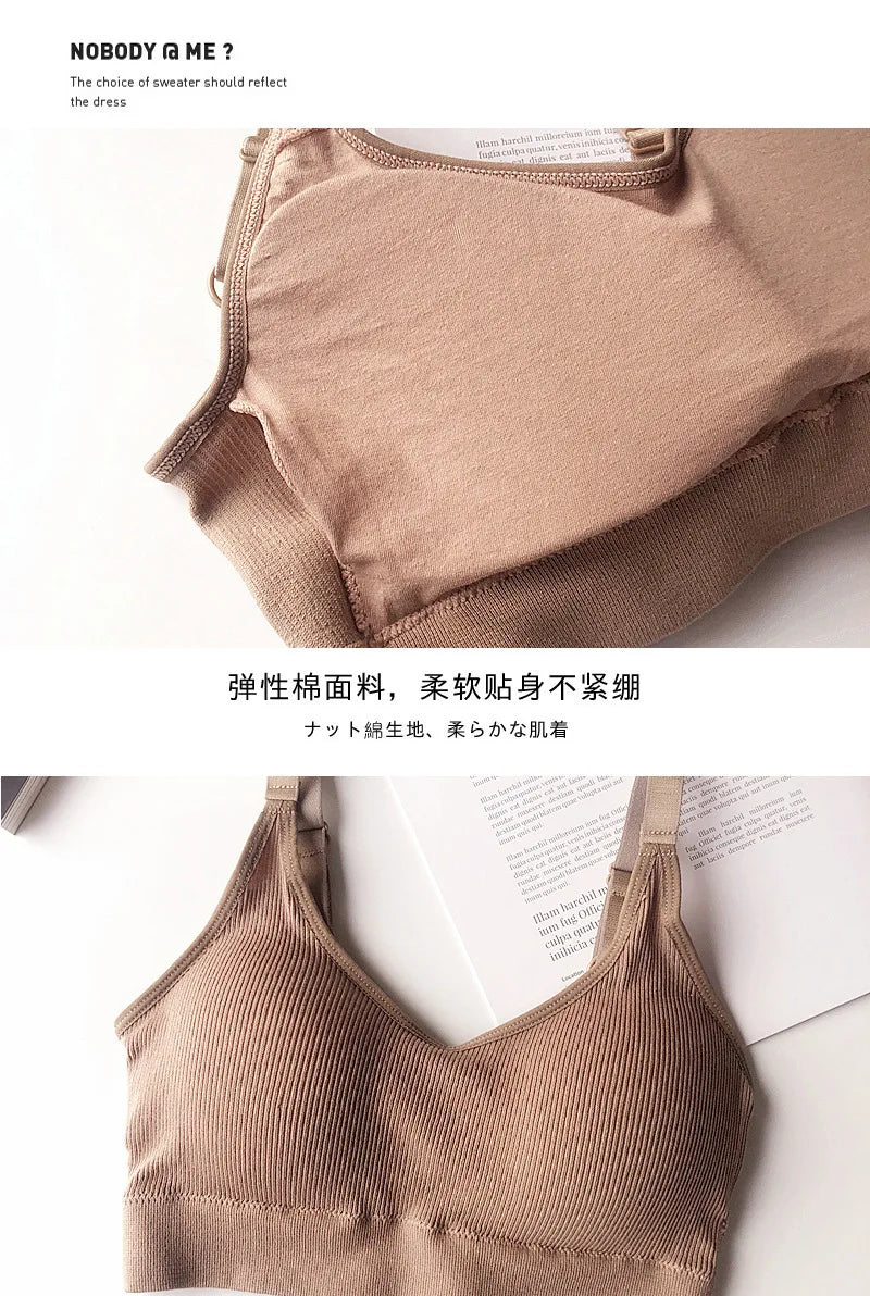 Women Seamless Bra Beautiful Back Sport Underwear Elastic Fitness Crop Top Yoga Vest Breathable Athletic BrassiereCasul Wear
