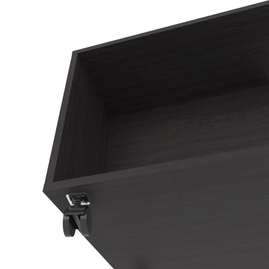 Gu Oidak Coffee Table with Open Storage and Caster Wheels gue