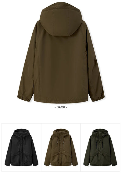 Semir Cotton-Padded Jacket Men 2024 Winter Waterproof, Oil-Resistant, Stain-Resistant and Windproof Outerwear Loose