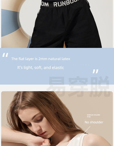 Breast Contrasting Swimsuit Unisex Style Plus Size Women's Swimsuit 2024 New Arrival Seaside Vacation Hot Spring Split Swimsuit