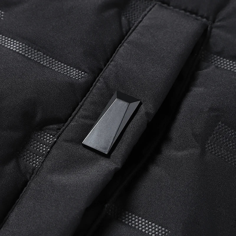 2024 Casual Autumn Winter Jacket Men Bomber Jacket Thicken Men Fashion Clothing Streetwear Cotton Padded Jacket Slim Fit Coat