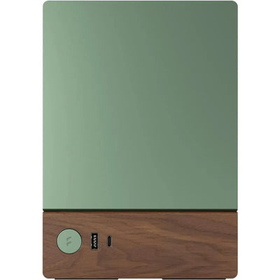 Terra Jade - Wood Walnut Front Panel - Small Form Factor - Mini ITX Gaming case – PCIe 4.0 Riser Cable – USB Type Anodized