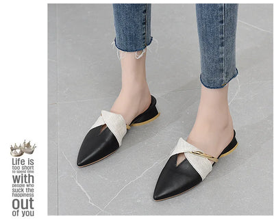 Brand Elegant Heels Summer Women's Shoes Woman Sandals Leisure Slippers Comfortable Open Toe Slip-On Slides