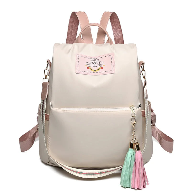 New High Quality Women's Shoulder Bag Large Capacity Oxford Cloth Bags Ladies Backpack Woman Color Tote Women Shoulder Backpacks