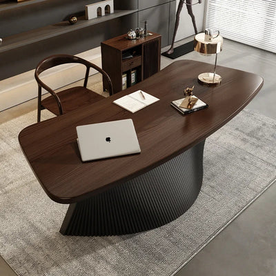 Asthetic Manager Executive Desk Modern Luxury Designer Workstation Office Table Conference Black Mesa De Escritorio Home Office