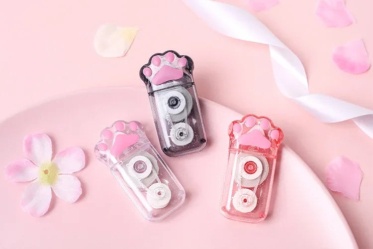 Mr. Paper 3 Style Cute Cat Claw Correction Tape Creative Large Capacity Cute School Supplies Stationery Kawaii Accessories