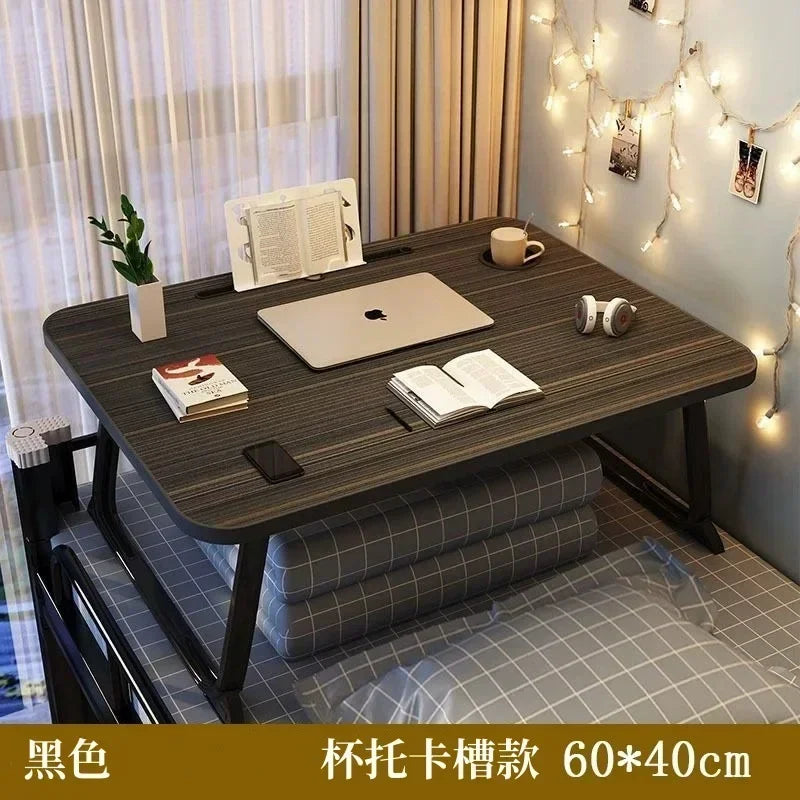 Foldable Simple U-shaped Leg Bed Table Home Dormitory Student Lazy Bed Table Extra Large Cross-border Small Table