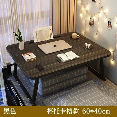 Foldable Simple U-shaped Leg Bed Table Home Dormitory Student Lazy Bed Table Extra Large Cross-border Small Table