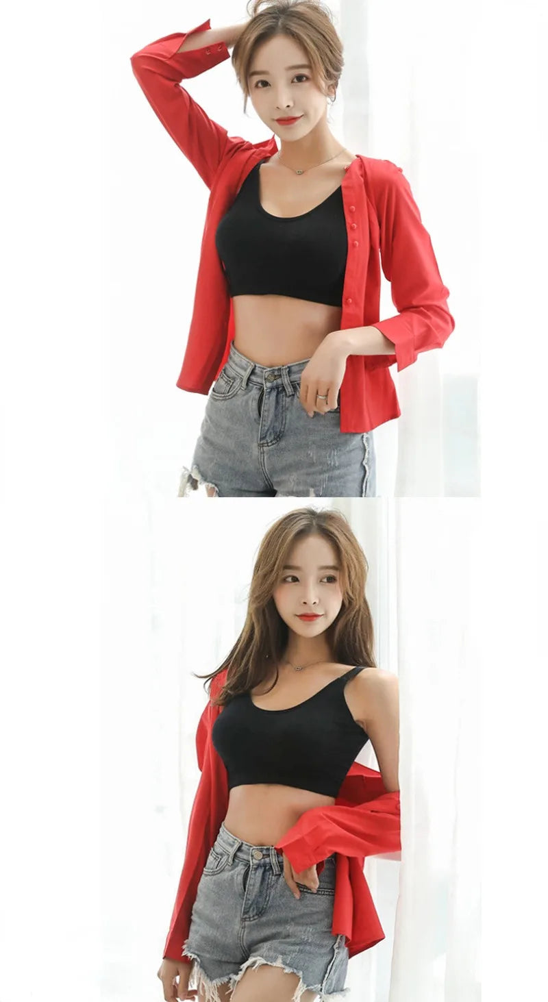 Women Seamless Bra Beautiful Back Sport Underwear Elastic Fitness Crop Top Yoga Vest Breathable Athletic BrassiereCasul Wear