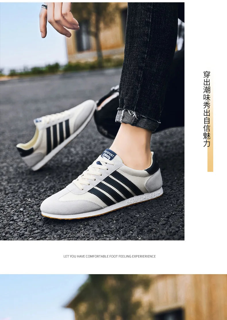 Men Mesh Casual Sports Shoes Spring and Autumn New Fashion Casual Forrest Gump Versatile Lace Up Student Running Shoes