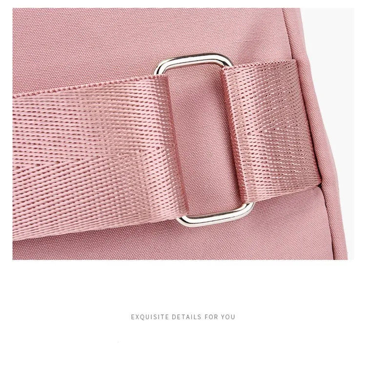 Women Chest Bag Simple Ladies Crossbody Bag Small Sling Backpack Fashion Large Capacity Waterproof Sling Bag with Headphone Jack