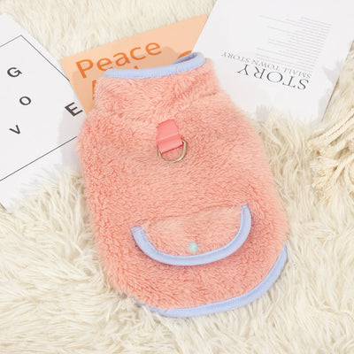 Winter Dog Jacket Warm Plush Dog Cat Vest Clothes for Puppy Kitten Sweater Chihuahua Yorkies Clothing Small Medium Dogs Pet Coat