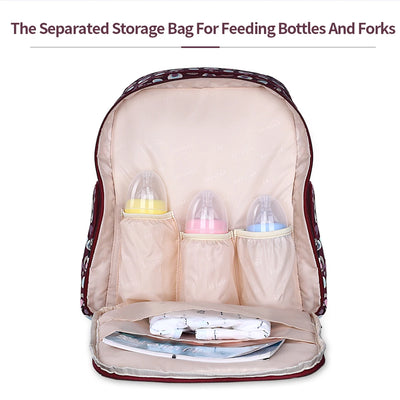 Insular Baby Diaper Bag Multifuntion Nappy Stroller Backpack Maternity Mummy Bag Baby Waterproof Diaper Changing Bag Backpacks