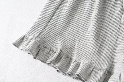 2025 New Summer Ruffled Shorts Fashion Women Y2K Solid Higt Waist Comfortable Loose Short Pants Casual Streetwear Chic Clothing