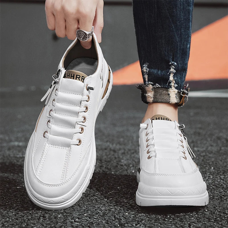 CYYTL Mens Shoes Casual Sneakers Leather Skateboard Summer Luxury Outdoor Hiking Designer Sports Tennis Running Platform Loafers