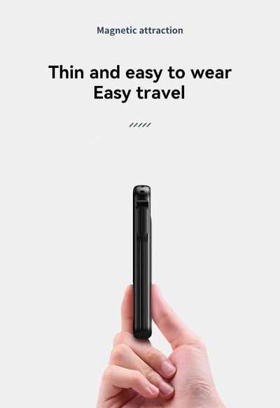 Xiaomi Emergency 50000mah Wireless Charging Power Bank Magnetic Charging Built-in Wire Mobile Phone Battery For IPhone Magsafe